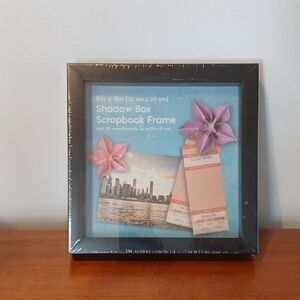 Black Shadow Box Scrapbook Frame 8in X 8in